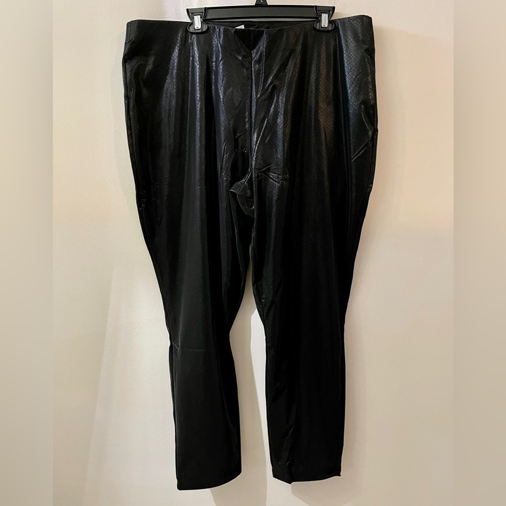 Brand New Leather Leggings/ Pants Size 22/24, 26/28 - Picture 13 of 14